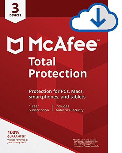 mcafee, mcafee antivirus, mcafee total protection,